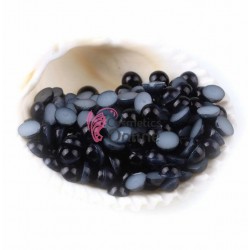 Perlute sidefate de unghii Negre de 4,0mm - 400 bucati, Cod PPU079